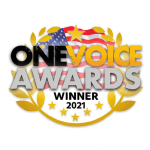 Carman Wilson Voice Over Artist Onevoice Award Logo